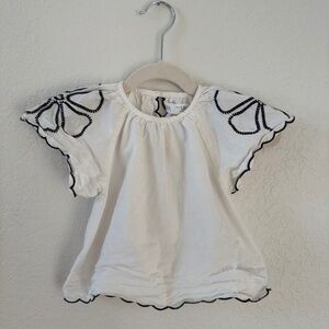 Zara Girls Open Back Top